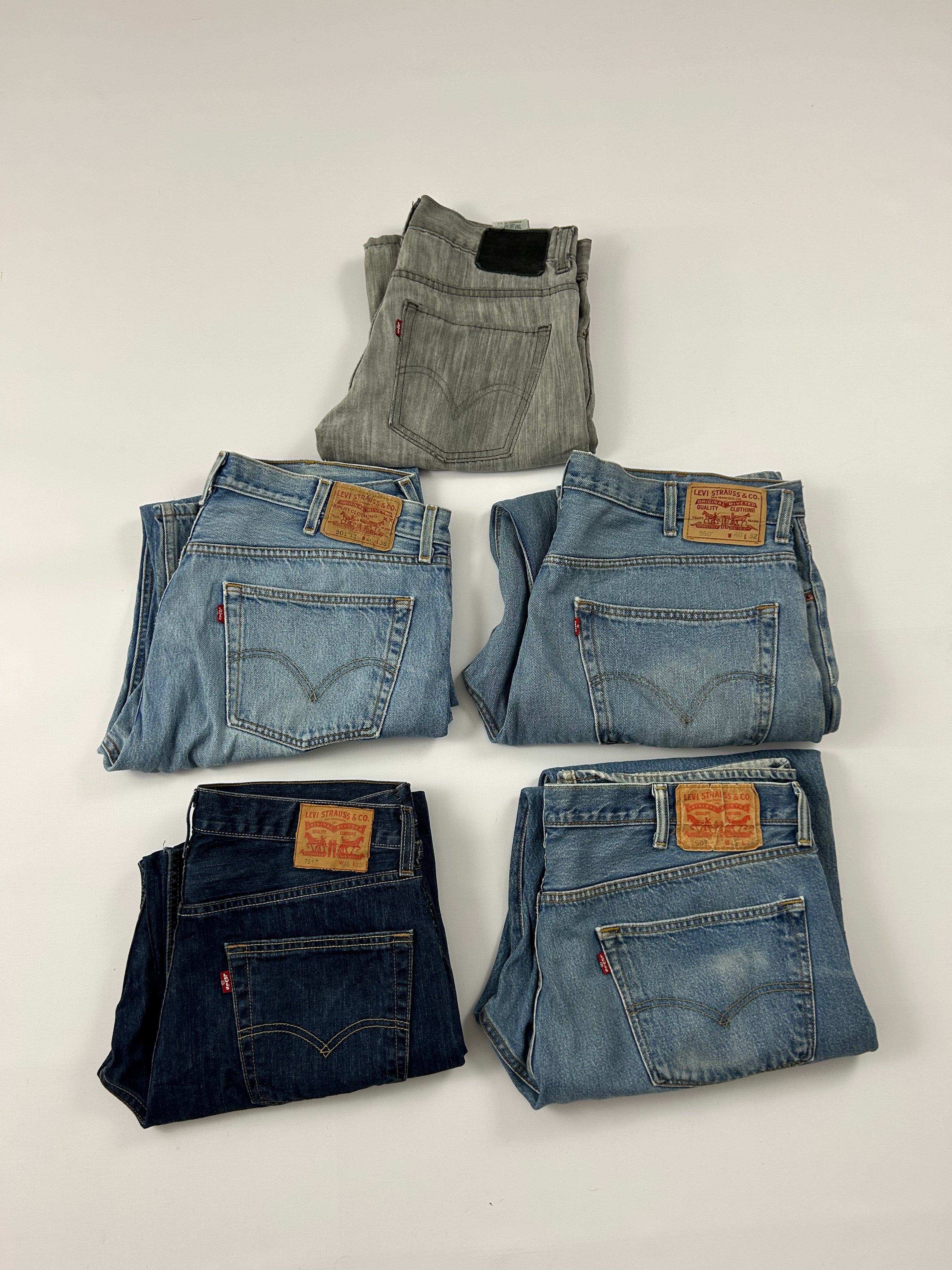 Reseller Bulk 5 Levi's Jeans
